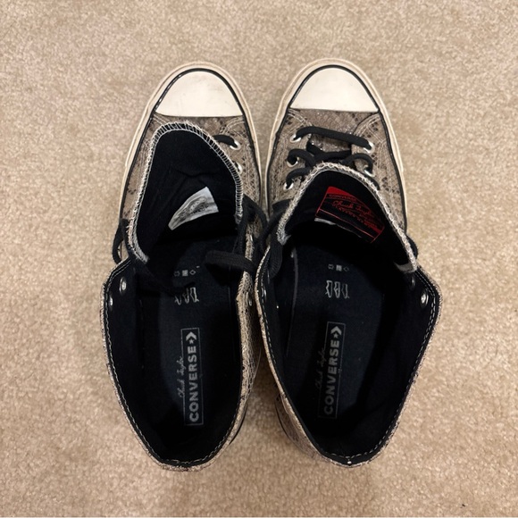 Converse All Star Chuck Taylor 70 Snakeskin High Top Shoes Sneakers Size US 10.5 - Picture 6 of 16